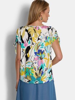 Damen Print Shirts - Kurzgöße