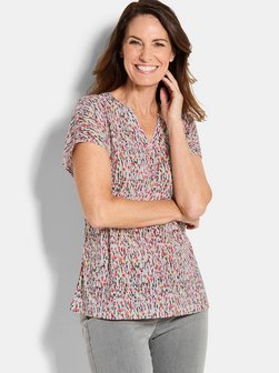 Damen Print Shirts - Kurzgöße