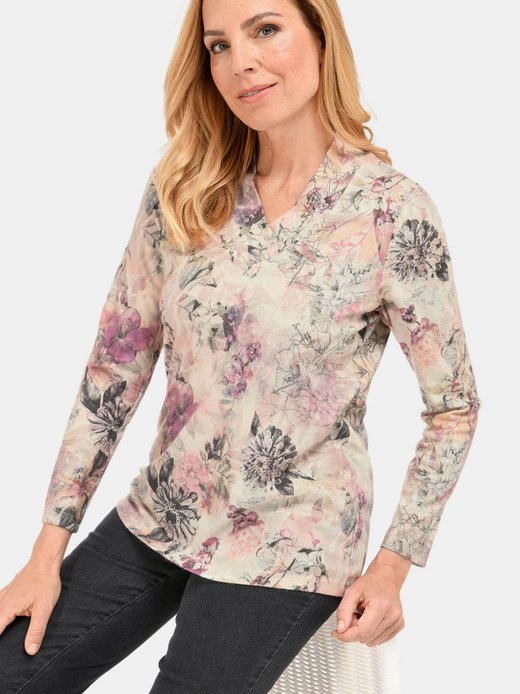 Damen Print Shirts - Kurzgröße
