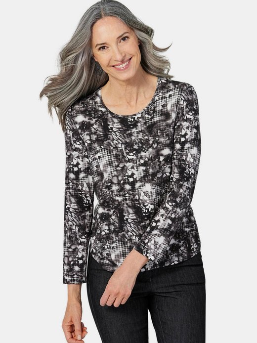 Damen Print Shirts - Kurzgröße