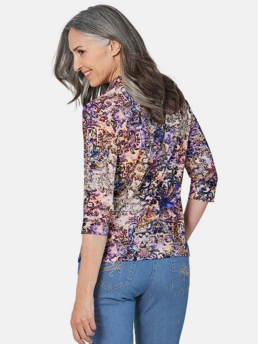 Damen Print Shirts - Kurzgröße