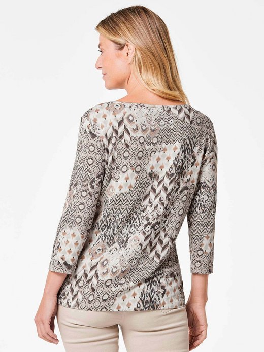Damen Print Shirts - Kurzgröße