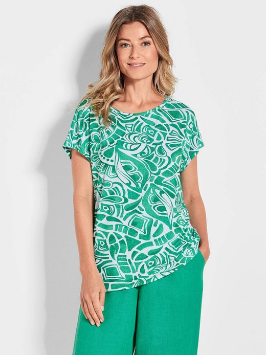 Damen Print Shirts - Kurzgröße
