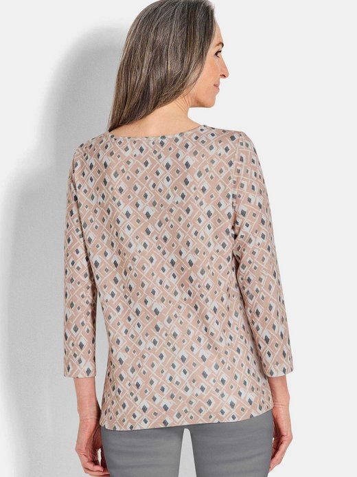 Damen Print Shirts - Kurzgröße