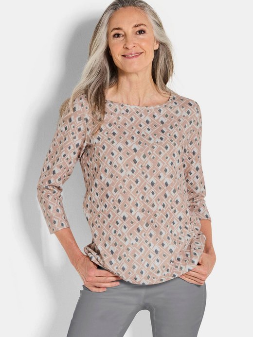 Damen Print Shirts - Kurzgröße