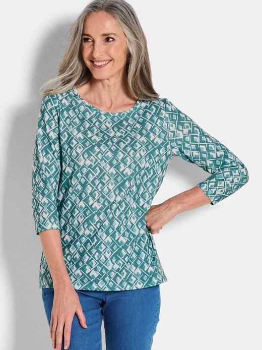 Damen Print Shirts - Kurzgröße