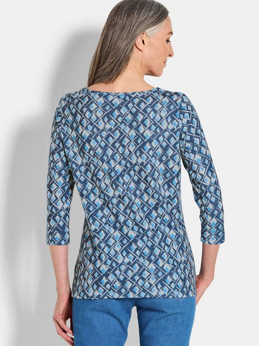Damen Print Shirts - Kurzgröße
