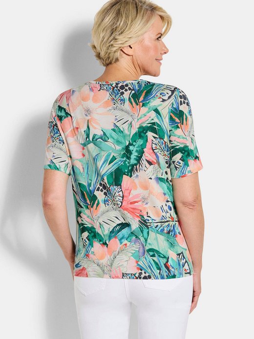 Damen Print Shirts - Kurzgröße