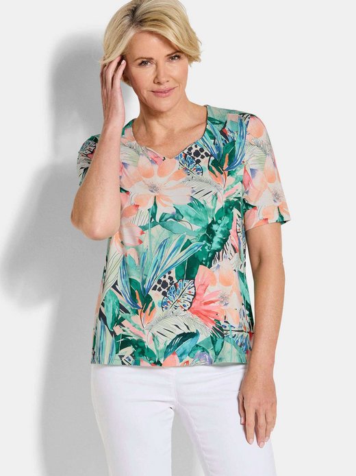 Damen Print Shirts - Kurzgröße