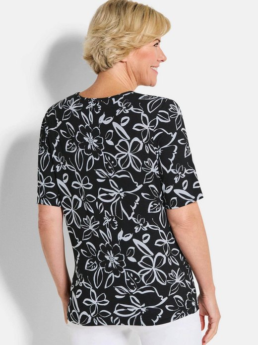 Damen Print Shirts - Kurzgröße