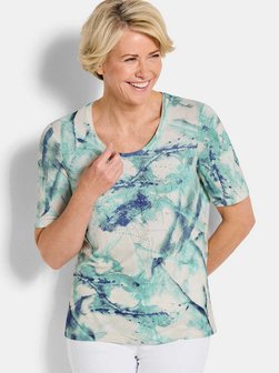 Damen Print Shirts - Kurzgröße