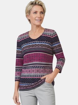 Damen Print Shirts - Kurzgröße