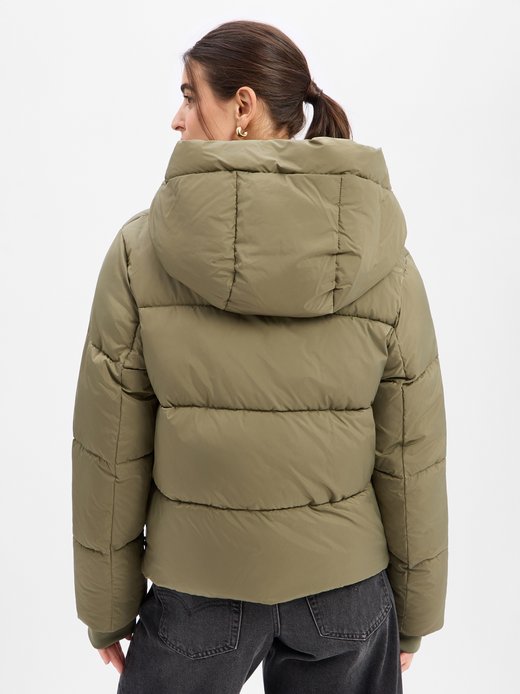 Damen Puffer Jacke - Rose