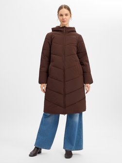 Damen Puffer Mantel - VILavender