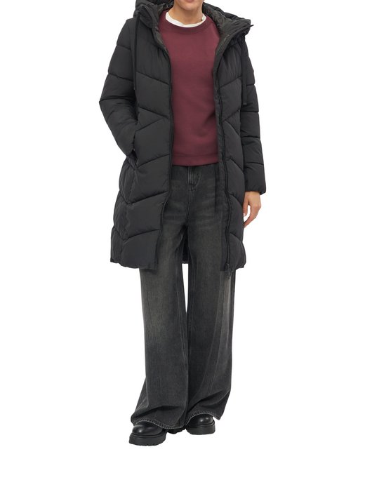 Damen Puffer Mantel