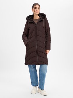 Damen Puffer Mantel