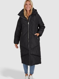Artikelbild Damen Puffermantel von White Label in schwarz uni