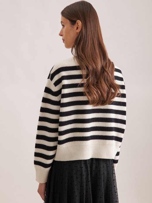 Damen Pullover - Gestreift