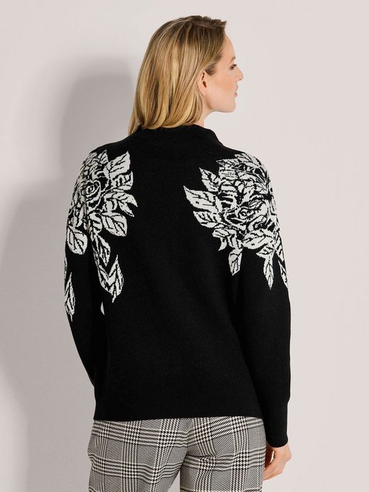 Damen Pullover Jacquard