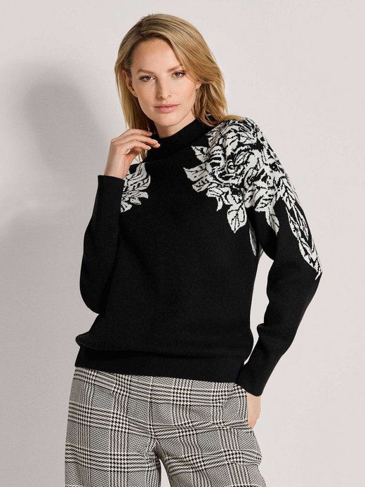 Damen Pullover Jacquard