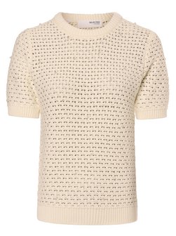 Artikelbild Damen Pullover - SLFPenny von Selected Femme in ecru uni