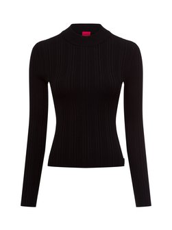 Artikelbild Damen Pullover - Sarphammy von HUGO in schwarz uni