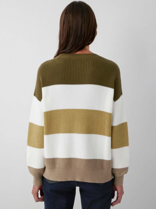 Damen Pullover - Striped