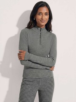 Damen Pullover Troyer