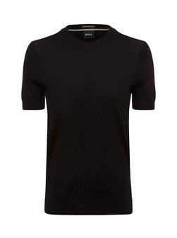 Artikelbild Damen Pullover aus Merinowolle - Falyssiasi von BOSS in schwarz uni