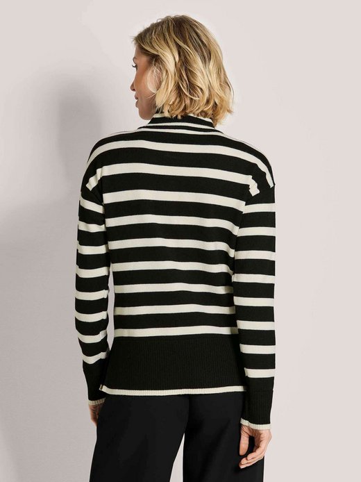 Damen Pullover mit Stehkragen