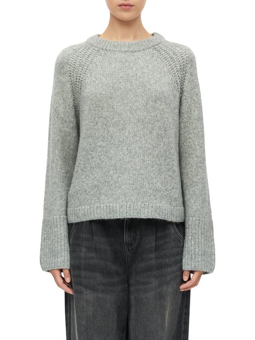 Damen Pullover mit Woll-Anteil