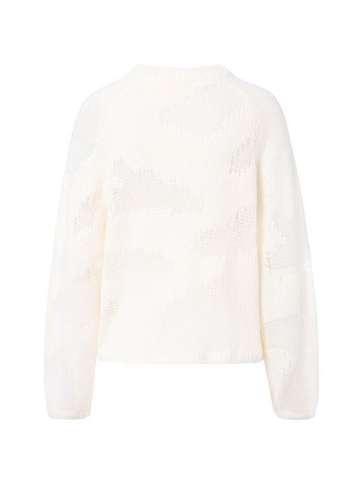 Damen Pullover mit Woll- und Alpaka-Anteil - MSCHAmaryllis