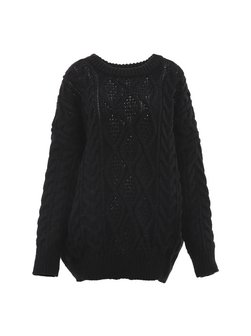 Artikelbild Damen Pullover von MyMo in schwarz uni