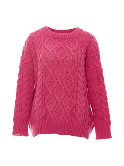 Artikelbild Damen Pullover von MyMo in fuchsia uni