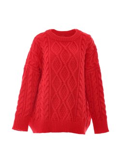Artikelbild Damen Pullover von MyMo in rot uni