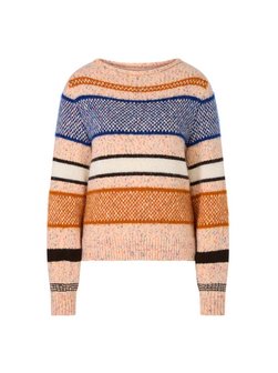 Artikelbild Damen Pullover von Marc Cain in orange gestreift