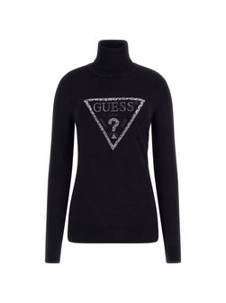 Artikelbild Damen Pullover von GUESS in schwarz uni