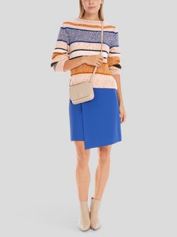 Artikelbild Damen Pullover von Marc Cain in orange gestreift