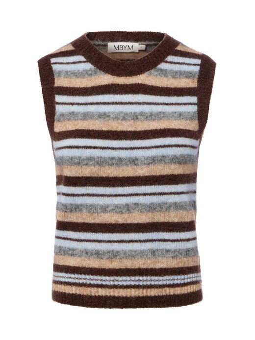 Damen Pullunder mit Mohair- und Merino-Anteil - Flavin-M