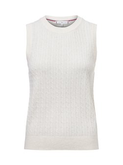 Artikelbild Damen Pullunder mit Wollanteil - MMTalli von Tommy Hilfiger in ecru uni