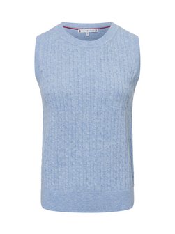 Artikelbild Damen Pullunder mit Wollanteil - MMTalli von Tommy Hilfiger in hellblau uni