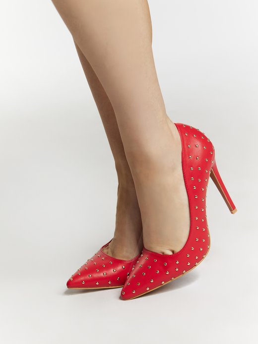 Damen Pumpen mit Nieten