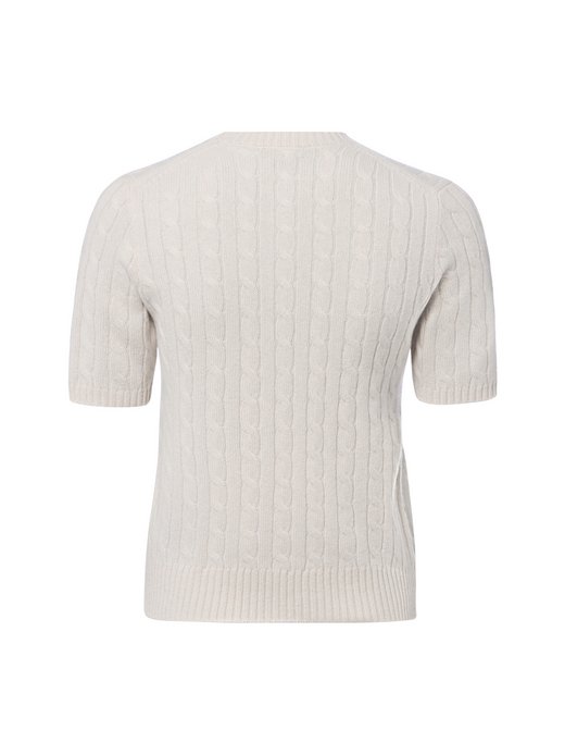 Damen Pure Cashmere Kurzarmpullover