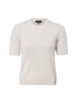 Damen Pure Cashmere Kurzarmpullover