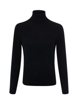 Damen Pure Cashmere Rollkragenpullover