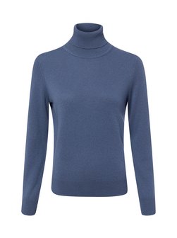 Damen Pure Cashmere Rollkragenpullover