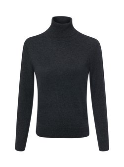 Damen Pure Cashmere Rollkragenpullover