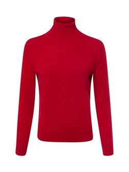 Damen Pure Cashmere Rollkragenpullover