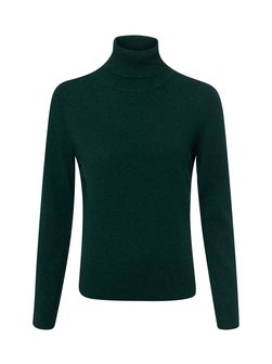 Damen Pure Cashmere Rollkragenpullover