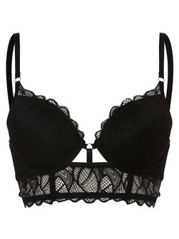 Artikelbild Damen Push-up-BH von Lascana in schwarz uni